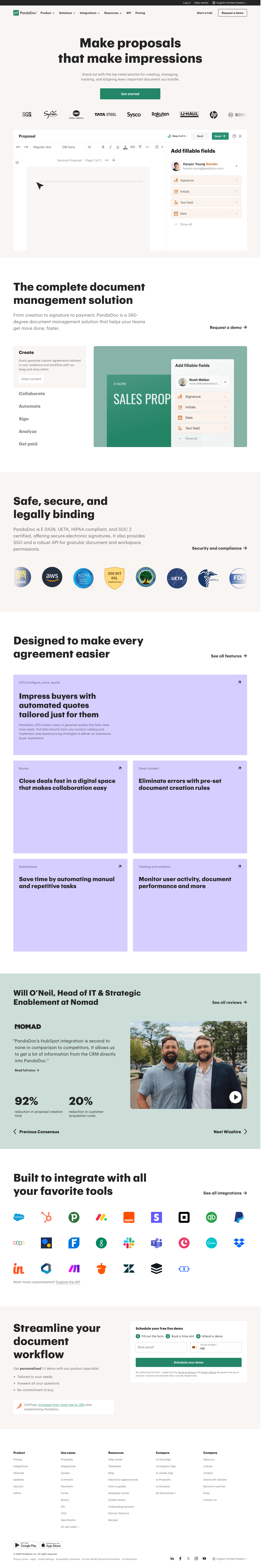 Production full-page screenshot