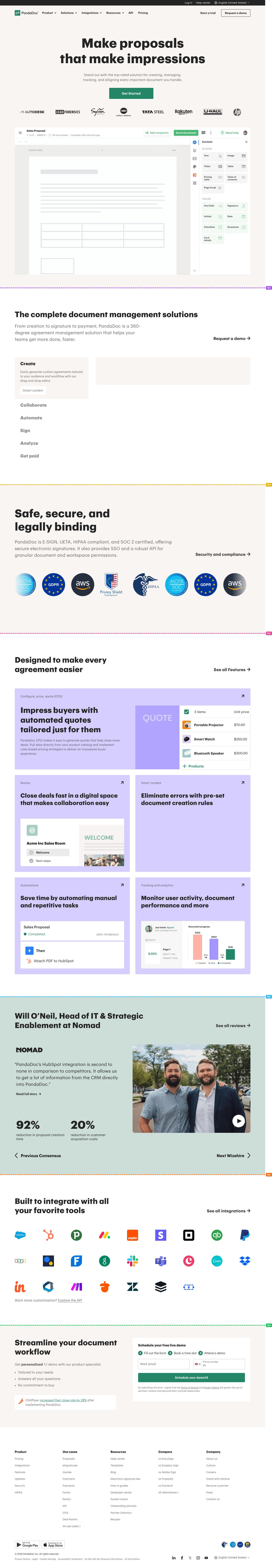 Migration full page with colored spacing gap marks